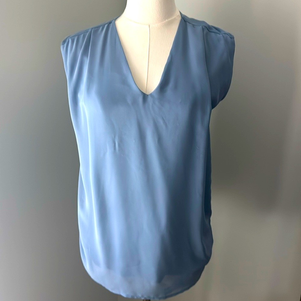 Ann Taylor light blue top